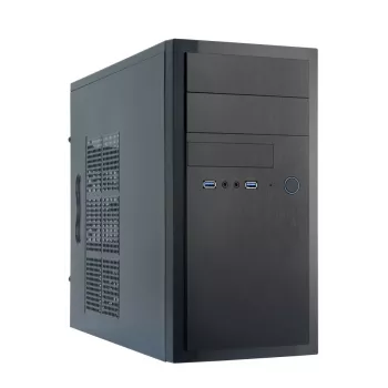 Chieftec HT-01B-OP case per computer Mini Tower nero