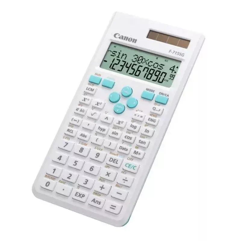 Canon F-715SG calcolatrice da tavolo scientifica blu, bianco