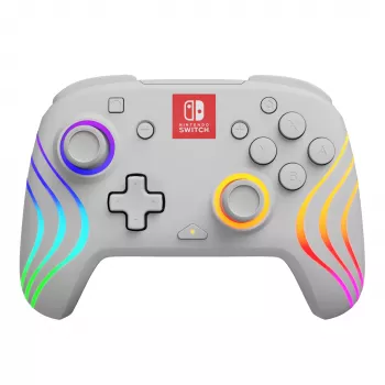 PDP Afterglow Wave White Gamepad USB analogico / digitale Nintendo Switch, Nintendo Switch Lite, Nintendo Switch OLED
