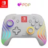 PDP Afterglow Wave White Gamepad USB analogico / digitale Nintendo Switch, Nintendo Switch Lite, Nintendo Switch OLED