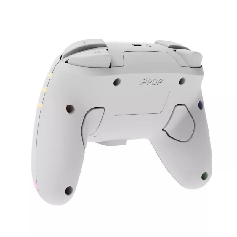 PDP Afterglow Wave White Gamepad USB analogico / digitale Nintendo Switch, Nintendo Switch Lite, Nintendo Switch OLED