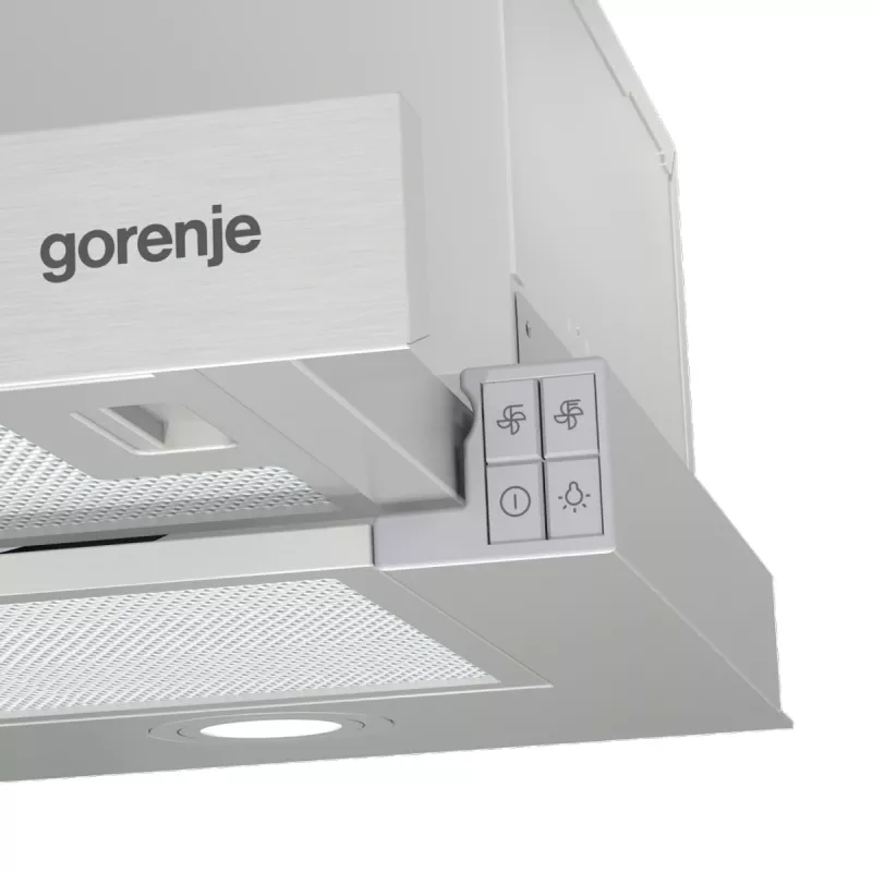 Gorenje TH62E4X semi-incasso (estraibile) acciaio inox 450 m³/h