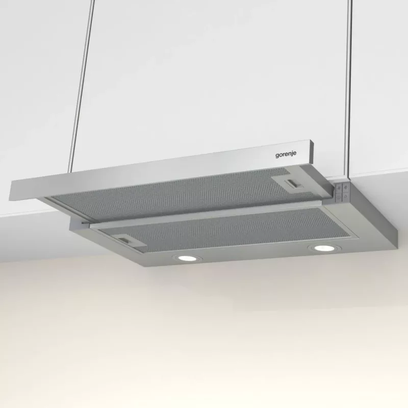 Gorenje TH62E4X semi-incasso (estraibile) acciaio inox 450 m³/h