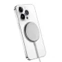 Caricabatterie wireless Crong MagSpot CRG-MS15W-SLV ricarica rapida per interni DC
