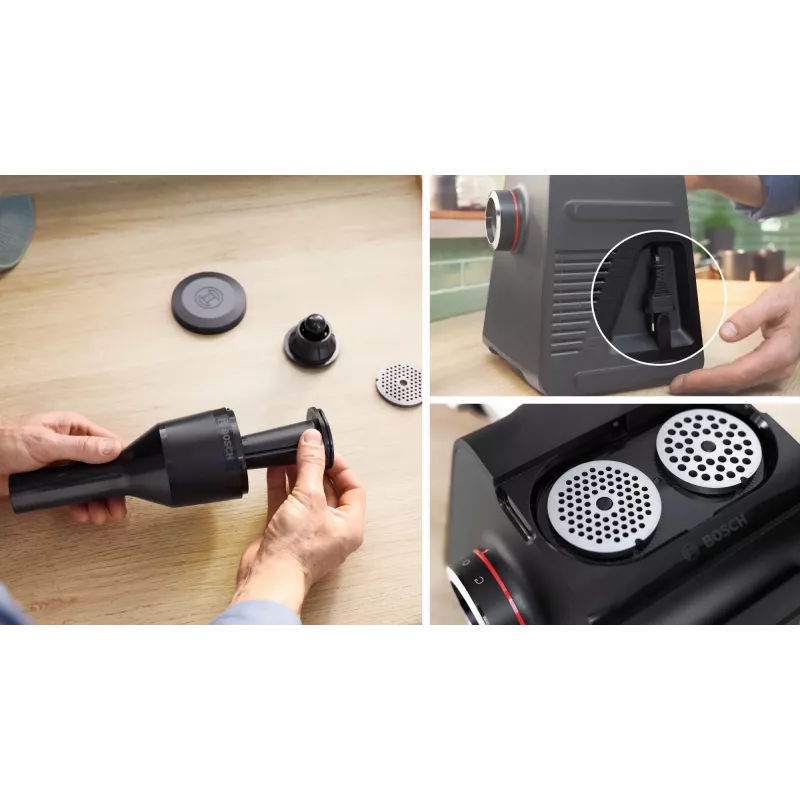 Bosch Serie 6 tritacarne 2100 W nero, argento