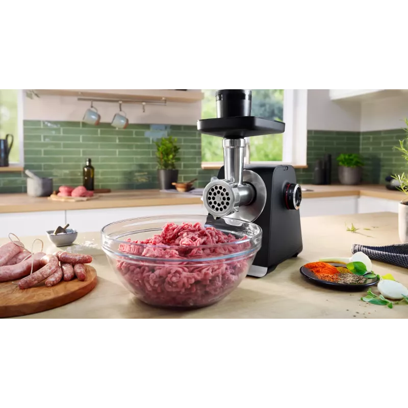 Bosch Serie 6 tritacarne 2100 W nero, argento