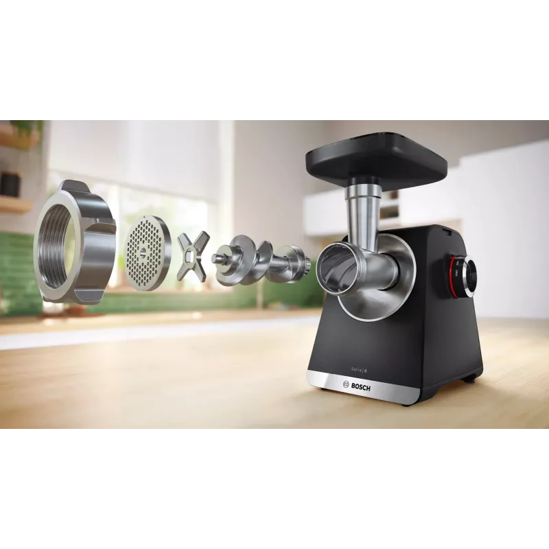 Bosch Serie 6 tritacarne 2100 W nero, argento