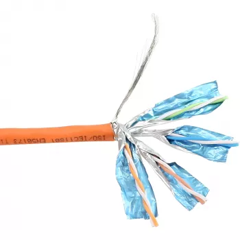 InLine cavo per installazione solid 250MHz S/STP Cat.6 CU AWG23 halogen free 100m