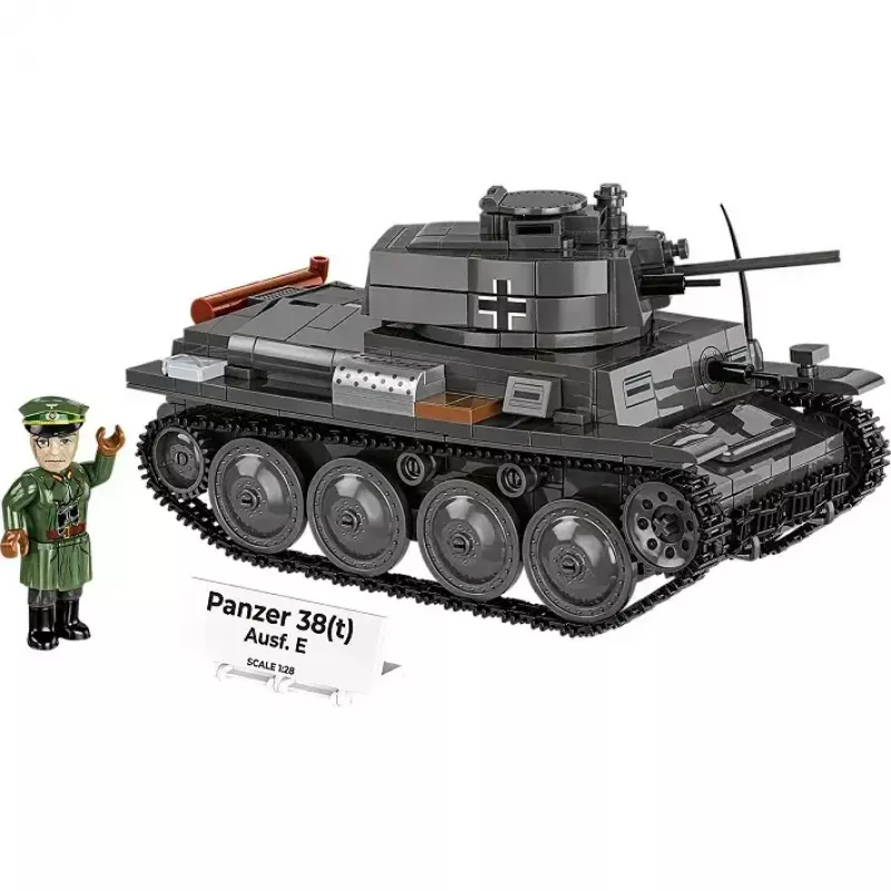 Set di costruzione Cobi Blocks carro armato 38 VZ.38 690 elementi – kit modello in scala