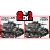 Set di costruzione Cobi Blocks carro armato 38 VZ.38 690 elementi – kit modello in scala