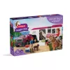schleich Lakeside Truck con rimorchio, animale, cavalli, 5 anni, multicolore