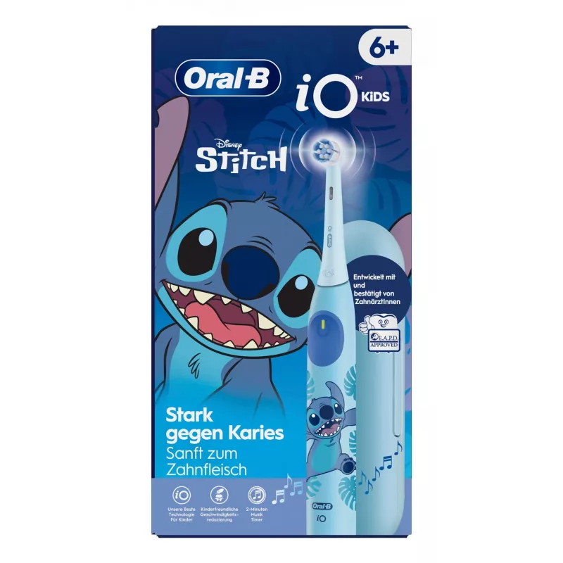 Oral-B iO Kids Stitch spazzolino elettrico rotante per bambini blu