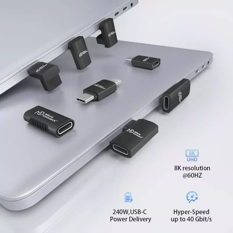 Adattatore cavo Microconnect USB3.2CFFA USB-C nero