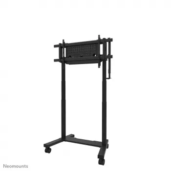 Carrello TV Neomounts FL55-975BL1 motorizzato per schermi 75–115 pollici, acciaio, nero, max. 160 kg, altezza 2154 mm