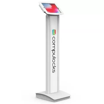 Supporto per tablet Compulocks VESA Brandable Floor Stand bianco