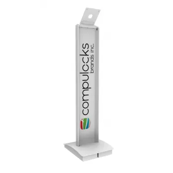 Supporto per tablet Compulocks VESA Brandable Floor Stand bianco