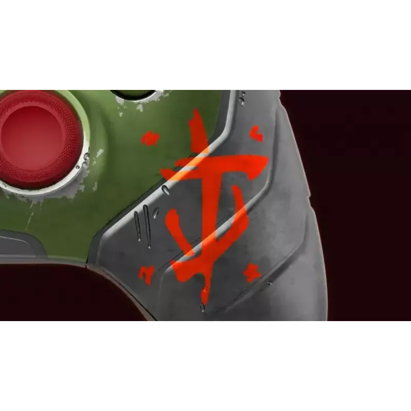 Gamepad wireless Microsoft Xbox Wireless Controller DOOM: The Dark Ages Limited Edition, Bluetooth/USB, multicolore, batteria AA, USB-C