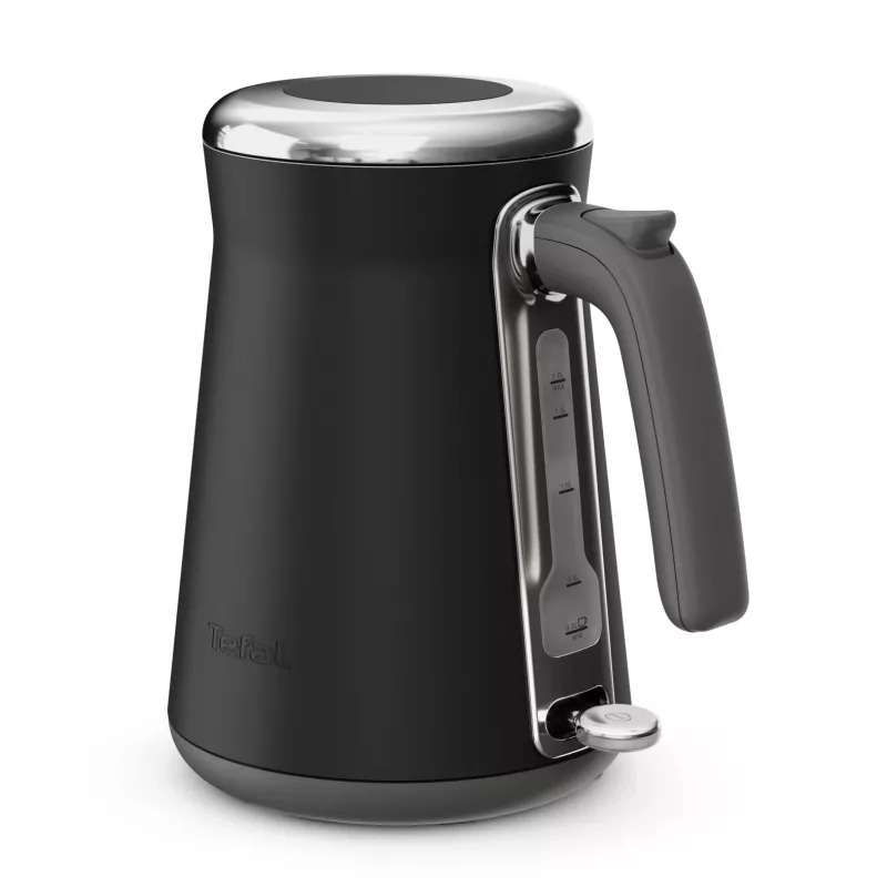 Bollitore Tefal KI6668E0 — 1,7 l, 2400 W, corpo in acciaio inox, nero