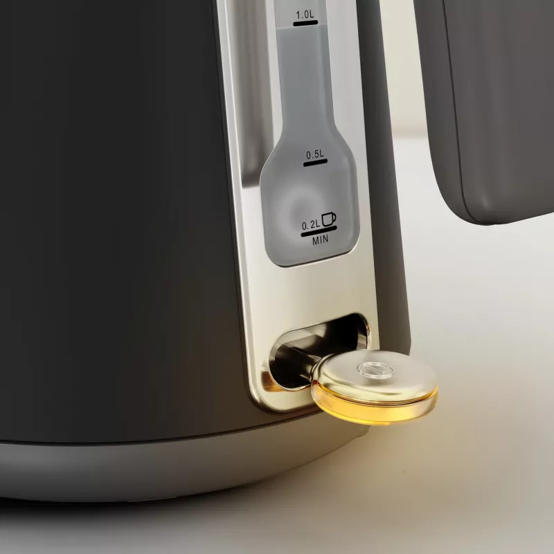 Bollitore Tefal KI6668E0 — 1,7 l, 2400 W, corpo in acciaio inox, nero