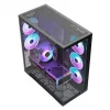 Case per PC Full-Tower MODECOM Volcano SPACE XL ARGB — Full Tower, supporto E-ATX, vetro temperato, ARGB, GPU fino a 440 mm