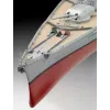 Modello nave da guerra Revell Bismarck kit 1:350