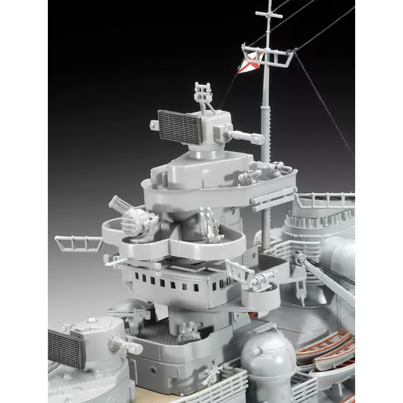 Modello nave da guerra Revell Bismarck kit 1:350