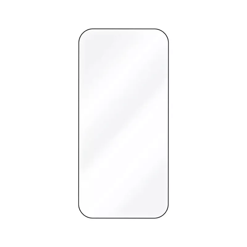 Pellicola protettiva per display FIXED per Apple iPhone 17 Pro — vetro temperato, nero, Armor con applicatore anti-polvere e strato AR