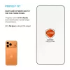 Pellicola protettiva per display FIXED per Apple iPhone 17 Pro — vetro temperato, nero, Armor con applicatore anti-polvere e strato AR