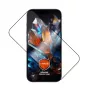 Pellicola protettiva per display FIXED per Apple iPhone 17 Pro — vetro temperato, nero, Armor con applicatore anti-polvere e strato AR