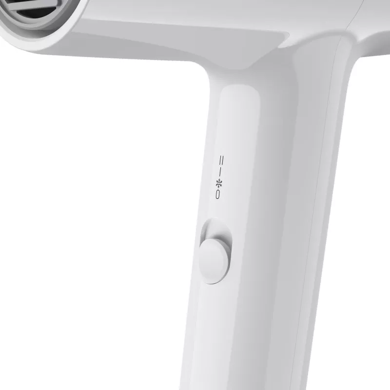 Asciugacapelli BRAUN HD1.55 — 1800 W, 2 livelli di calore, Cool shot, cavo 1,8 m, bianco