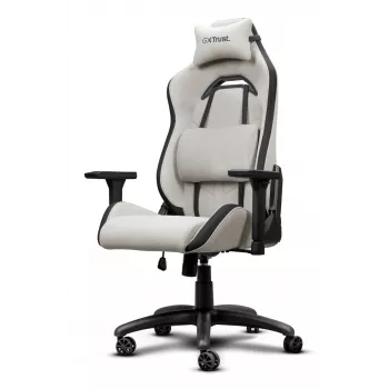 Sedia da gaming Trust 25532 per PC, seduta imbottita, beige