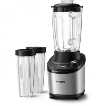 Frullatore da tavolo Philips serie 7000 HR3760/10 nero acciaio inox