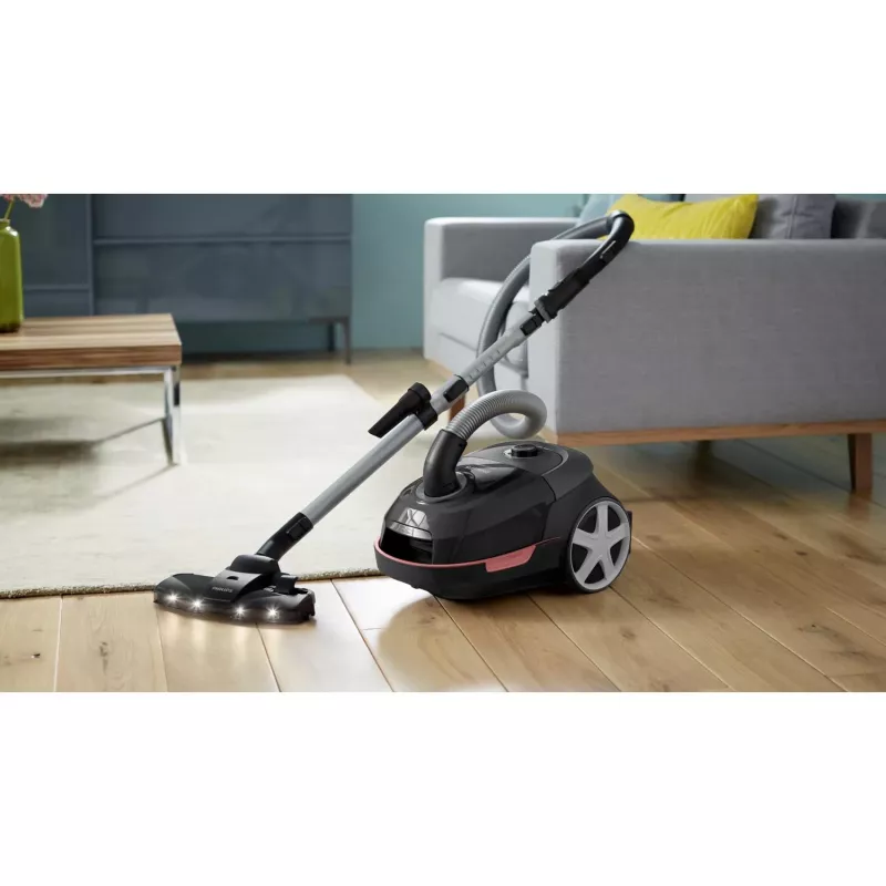 Aspirapolvere a traino Philips XD6142/12 — 900 W, sacchetto da 4 L, filtro HEPA, nero