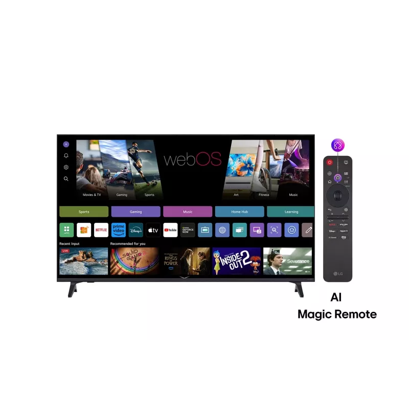 LG QNED AI 65QNED70A6A TV 165,1 cm (65 inch) 4K Ultra HD Smart TV Wi-Fi nero