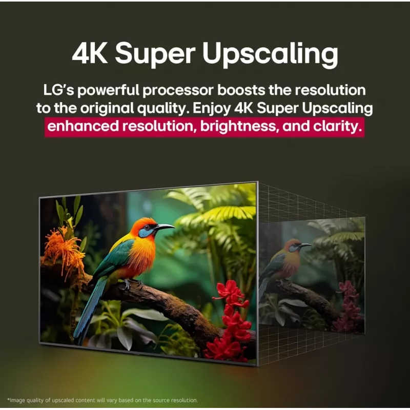 LG QNED AI 65QNED70A6A TV 165,1 cm (65 inch) 4K Ultra HD Smart TV Wi-Fi nero