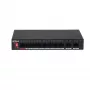 Dahua Technology PoE PFS3010-8ET-96-V2 switch di rete unmanaged Gigabit Ethernet (10/100/1000) Power over Ethernet (PoE) nero