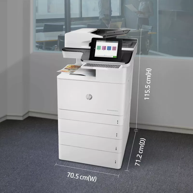Multifunzione HP Color LaserJet Enterprise Flow MFP M776z stampante laser a colori