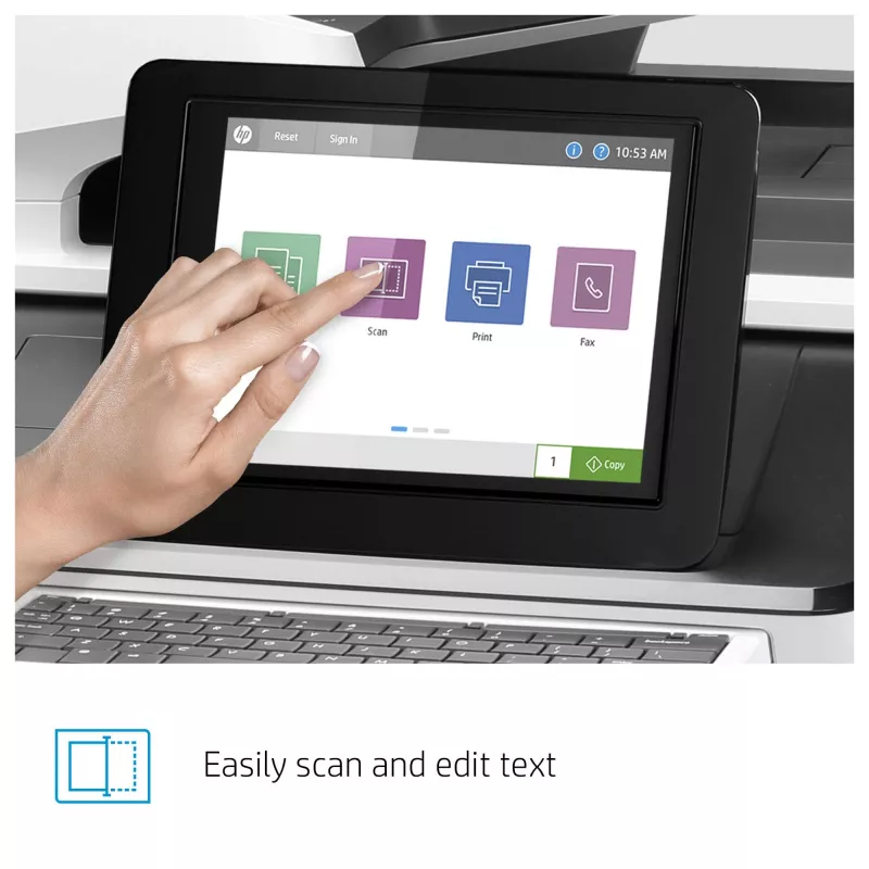 Multifunzione HP Color LaserJet Enterprise Flow MFP M776z stampante laser a colori