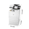 Multifunzione HP Color LaserJet Enterprise Flow MFP M776z stampante laser a colori