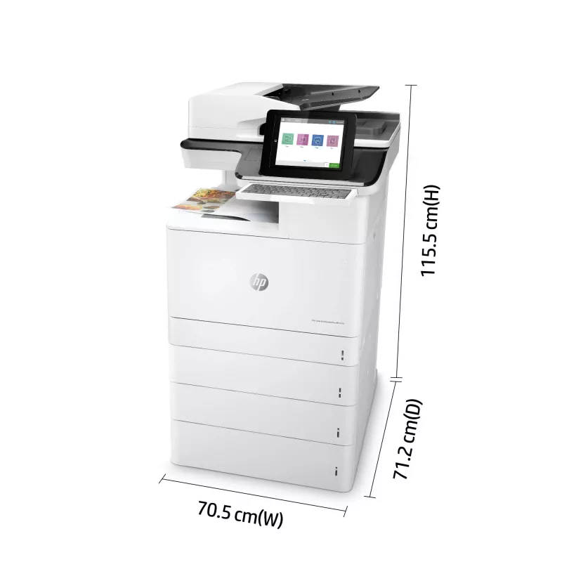 Multifunzione HP Color LaserJet Enterprise Flow MFP M776z stampante laser a colori