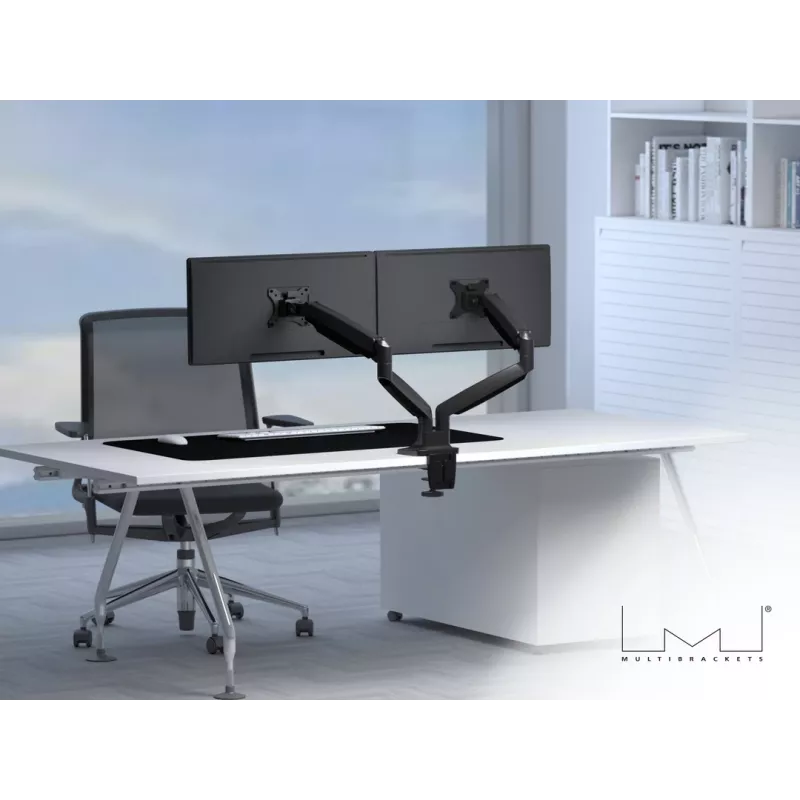 Multibrackets M Deskmount Gas Spring Dual nero