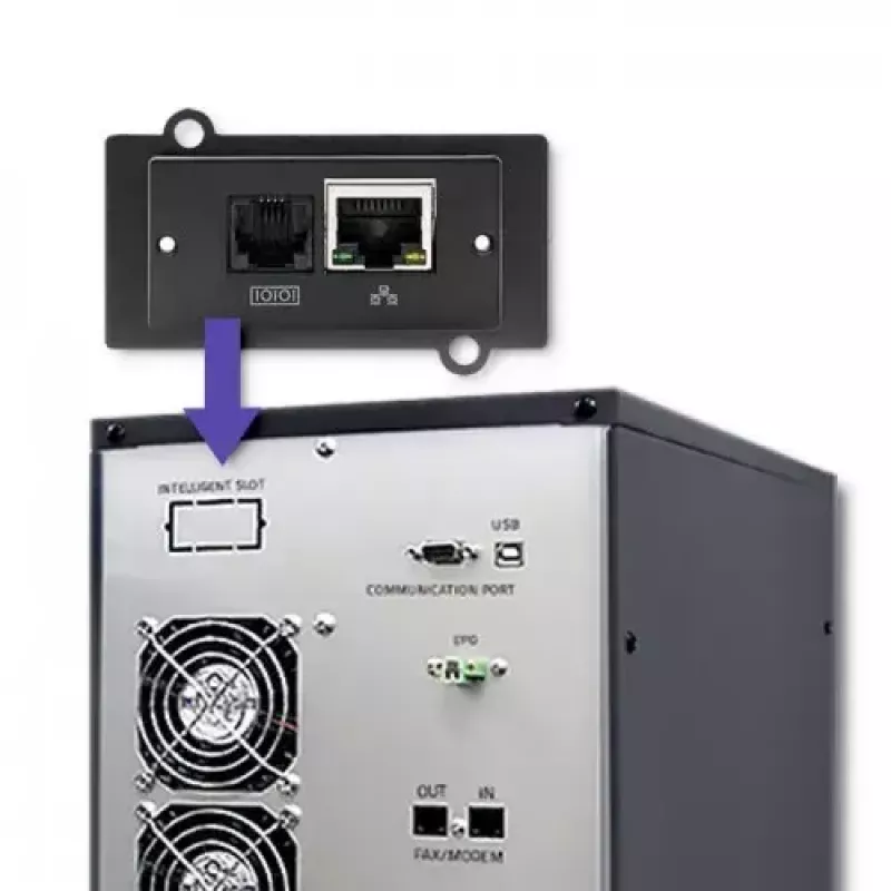 UPS Qoltec 53044 doppia conversione online 10 kVA 8000 W