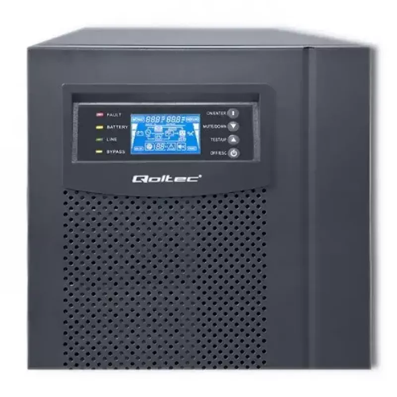 UPS Qoltec 53044 doppia conversione online 10 kVA 8000 W