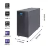 UPS Qoltec 53044 doppia conversione online 10 kVA 8000 W