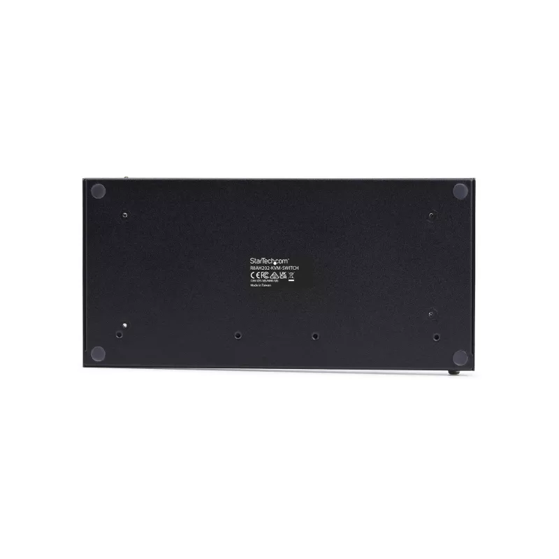 StarTech.com switch KVM HDMI a 8 porte con kit rackmount 1U, 4K 60Hz HDMI 2.0, commutazione a pulsante e hotkey, hub USB a 4 porte, indipendente dal sistema operativo, conforme TAA