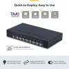 StarTech.com switch KVM HDMI a 8 porte con kit rackmount 1U, 4K 60Hz HDMI 2.0, commutazione a pulsante e hotkey, hub USB a 4 porte, indipendente dal sistema operativo, conforme TAA