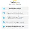 StarTech.com switch KVM HDMI a 8 porte con kit rackmount 1U, 4K 60Hz HDMI 2.0, commutazione a pulsante e hotkey, hub USB a 4 porte, indipendente dal sistema operativo, conforme TAA