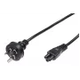 Cavo di alimentazione Microconnect PE010818AUSTRALIA nero 1,8 m spina tipo I connettore femmina C5