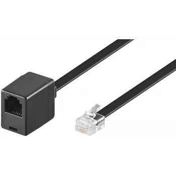 Cavo telefonico Microconnect MPK103FB 3 m nero