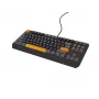 GENESIS Thor 230 TKL tastiera gaming USB + RF Wireless + Bluetooth QWERTY nero, grigio, arancione